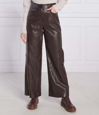 Spodnie damskie jesienne casual Marella ze sklepu: Gomez Fashion Store w kategorii: Spodnie damskie - zdjęcie 874714-BD9-10338_MA225W000012002
