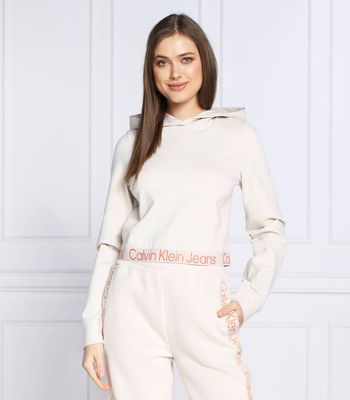 Bluza damska casual Calvin Klein Jeans ze sklepu: Gomez Fashion Store w kategorii: Bluzy damskie - zdjęcie 874714-BD9-10338_CJ225W000131B93