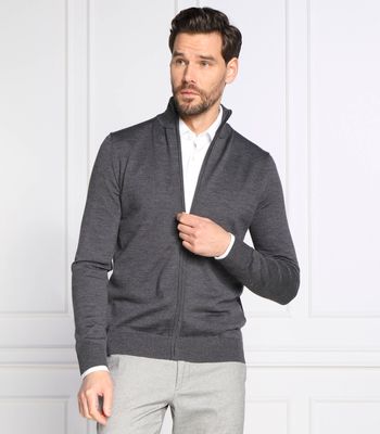 Sweter męski casual Joop! ze sklepu: Gomez Fashion Store w kategorii: Swetry męskie - zdjęcie 874714-BD9-10338_JC225M000042029