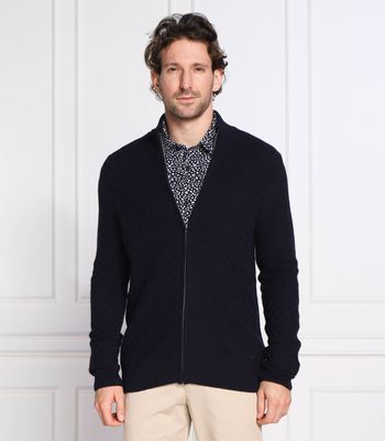 Sweter męski casualowy Joop! ze sklepu: Gomez Fashion Store w kategorii: Swetry męskie - zdjęcie 874714-BD9-10338_JC225M000077405