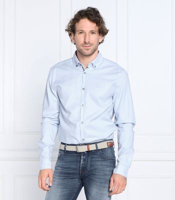 Koszula męska na wiosnę Joop! Jeans ze sklepu: Gomez Fashion Store w kategorii: Koszule męskie - zdjęcie 874714-BD9-10338_JJ225M000061440