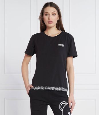 Bluzka damska na wiosnę Moschino Underwear ze sklepu: Gomez Fashion Store w kategorii: Bluzki damskie - zdjęcie 874714-BD9-10338_MU225W000006555