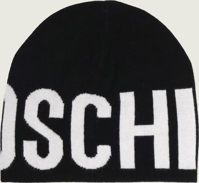 Czapka zimowa damska Moschino ze sklepu: Gomez Fashion Store w kategorii: Czapki zimowe damskie - zdjęcie 874714-BD9-10338_MO225W000021116