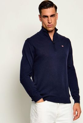 Napapijri - Sweter męski zimowy ze sklepu: Gomez Fashion Store w kategorii: Swetry męskie - zdjęcie 874714-BD9-10338_NA225M000012176