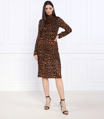 DKNY - Sukienka trapezowa ze sklepu: Gomez Fashion Store w kategorii: Sukienki - zdjęcie 874714-BD9-10338_DK225W000069378