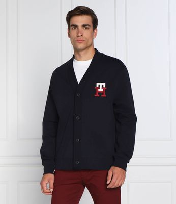 Sweter męski casual Tommy Hilfiger ze sklepu: Gomez Fashion Store w kategorii: Swetry męskie - zdjęcie 874714-BD9-10338_TH225M000225F23