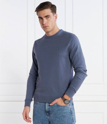 Sweter męski casual Tommy Hilfiger ze sklepu: Gomez Fashion Store w kategorii: Swetry męskie - zdjęcie 874714-BD9-10338_TH225M000182G44