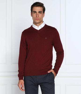 Sweter męski na zimę Tommy Hilfiger ze sklepu: Gomez Fashion Store w kategorii: Swetry męskie - zdjęcie 874714-BD9-10338_TH225M000183F33