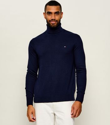 Sweter męski casual Tommy Hilfiger ze sklepu: Gomez Fashion Store w kategorii: Swetry męskie - zdjęcie 874714-BD9-10338_TH225M000184F23