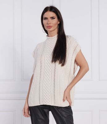 Kamizelka damska casual Joop! ze sklepu: Gomez Fashion Store w kategorii: Kamizelki damskie - zdjęcie 874714-BD9-10338_JO225W000023032