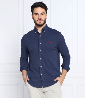 Koszula męska na wiosnę letnia Polo Ralph Lauren ze sklepu: Gomez Fashion Store w kategorii: Koszule męskie - zdjęcie 874714-BD9-10338_PR225M000113KD9
