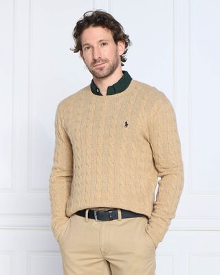 Sweter męski casual Polo Ralph Lauren ze sklepu: Gomez Fashion Store w kategorii: Swetry męskie - zdjęcie 874714-BD9-10338_PR225M000173KN8