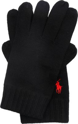 Rękawiczki Polo Ralph Lauren ze sklepu: Gomez Fashion Store w kategorii: Rękawiczki męskie - zdjęcie 874714-BD9-10338_PR225M000227B74