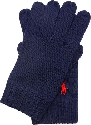Rękawiczki Polo Ralph Lauren ze sklepu: Gomez Fashion Store w kategorii: Rękawiczki męskie - zdjęcie 874714-BD9-10338_PR225M000227E88