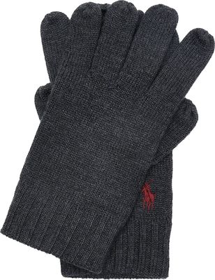 Rękawiczki Polo Ralph Lauren ze sklepu: Gomez Fashion Store w kategorii: Rękawiczki męskie - zdjęcie 874714-BD9-10338_PR225M000227KS2