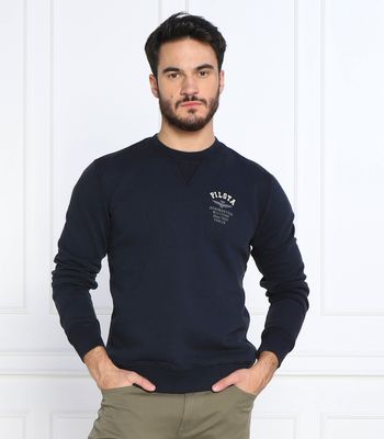 Bluza męska jesienna Aeronautica Militare ze sklepu: Gomez Fashion Store w kategorii: Bluzy męskie - zdjęcie 874714-BD9-10338_AM225M000070095