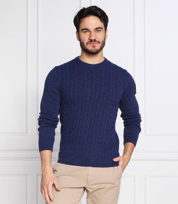 Sweter męski Aeronautica Militare ze sklepu: Gomez Fashion Store w kategorii: Swetry męskie - zdjęcie 874714-BD9-10338_AM225M000083108