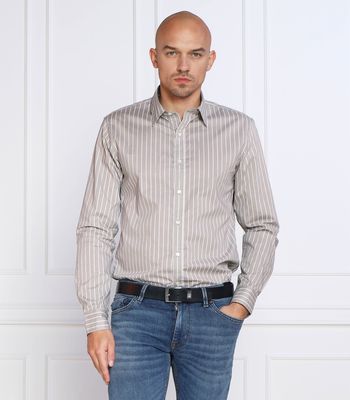 Koszula męska casualowa z klasycznym kołnierzykiem Michael Kors ze sklepu: Gomez Fashion Store w kategorii: Koszule męskie - zdjęcie 874714-BD9-10338_MK225M000037052