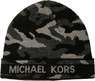 Czapka zimowa męska Michael Kors ze sklepu: Gomez Fashion Store w kategorii: Czapki zimowe męskie - zdjęcie 874714-BD9-10338_MK225M000062001
