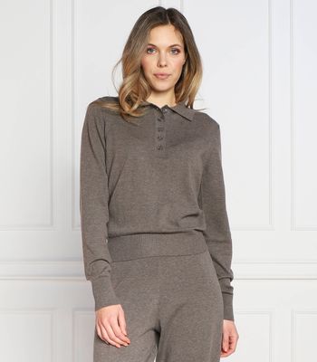 Bluzka damska Samsøe Samsøe ze sklepu: Gomez Fashion Store w kategorii: Bluzki damskie - zdjęcie 874714-BD9-10338_SS225W000033007