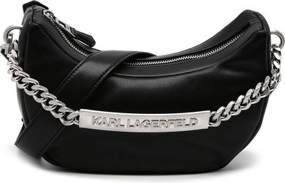Torebka hobo elegancki Karl Lagerfeld ze sklepu: Gomez Fashion Store w kategorii: Torebki hobo - zdjęcie 874714-BD9-10338_KL225W000099087