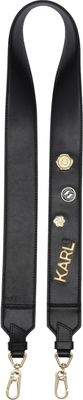 Pasek Karl Lagerfeld ze sklepu: Gomez Fashion Store w kategorii: Paski damskie - zdjęcie 874714-BD9-10338_KL225W000142093