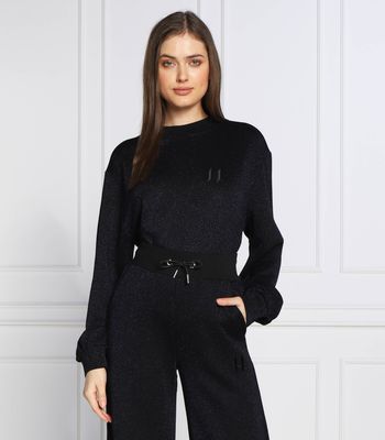 Bluza damska jesienna Karl Lagerfeld ze sklepu: Gomez Fashion Store w kategorii: Bluzy damskie - zdjęcie 874714-BD9-10338_KL225W000150751