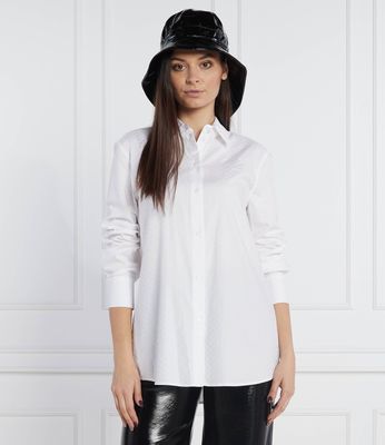Koszula damska wiosenna Karl Lagerfeld ze sklepu: Gomez Fashion Store w kategorii: Koszule damskie - zdjęcie 874714-BD9-10338_KL225W000161100