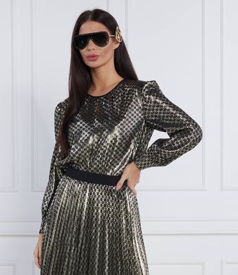 Bluzka damska wiosenna Karl Lagerfeld ze sklepu: Gomez Fashion Store w kategorii: Bluzki damskie - zdjęcie 874714-BD9-10338_KL225W000186763