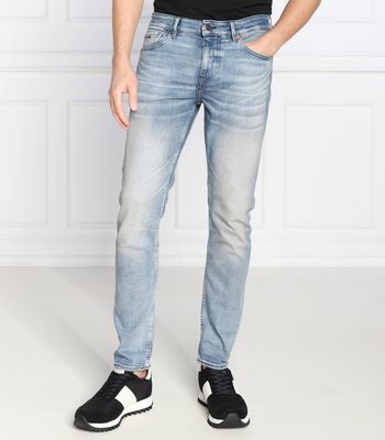 Jeansy męskie casual BOSS ORANGE ze sklepu: Gomez Fashion Store w kategorii: Jeansy męskie - zdjęcie 874714-BD9-10338_BO231M000031433