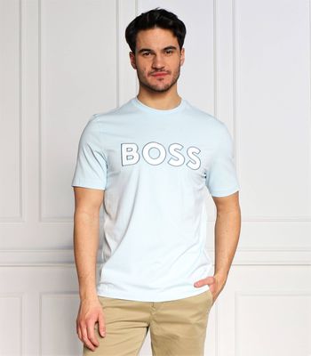 BOSS ORANGE - T-shirt męski ze sklepu: Gomez Fashion Store w kategorii: T-shirty męskie - zdjęcie 874714-BD9-10338_BO231M000065469