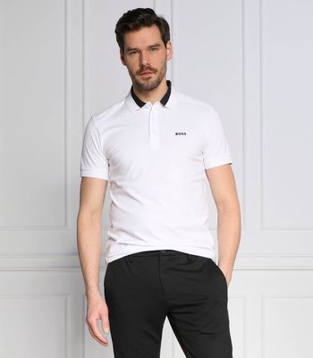 T-shirt męski casual BOSS GREEN ze sklepu: Gomez Fashion Store w kategorii: T-shirty męskie - zdjęcie 874714-BD9-10338_BG231M000041100