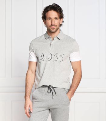 T-shirt męski wiosenny BOSS GREEN ze sklepu: Gomez Fashion Store w kategorii: T-shirty męskie - zdjęcie 874714-BD9-10338_BG231M000043059