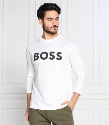 T-shirt męski wiosenny BOSS GREEN ze sklepu: Gomez Fashion Store w kategorii: T-shirty męskie - zdjęcie 874714-BD9-10338_BG231M000050100