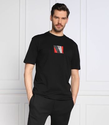 T-shirt męski wiosenny BOSS GREEN ze sklepu: Gomez Fashion Store w kategorii: T-shirty męskie - zdjęcie 874714-BD9-10338_BG231M000054001