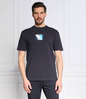 BOSS GREEN - T-shirt męski ze sklepu: Gomez Fashion Store w kategorii: T-shirty męskie - zdjęcie 874714-BD9-10338_BG231M000054402