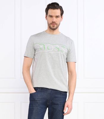 T-shirt męski wiosenny BOSS GREEN ze sklepu: Gomez Fashion Store w kategorii: T-shirty męskie - zdjęcie 874714-BD9-10338_BG231M000057961