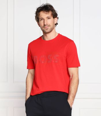 BOSS GREEN - T-shirt męski młodzieżowy ze sklepu: Gomez Fashion Store w kategorii: T-shirty męskie - zdjęcie 874714-BD9-10338_BG231M000065624