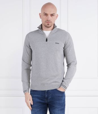 Sweter męski casual BOSS GREEN ze sklepu: Gomez Fashion Store w kategorii: Swetry męskie - zdjęcie 874714-BD9-10338_BG231M000077059