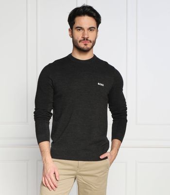 BOSS GREEN - Sweter męski wiosenny zimowy ze sklepu: Gomez Fashion Store w kategorii: Swetry męskie - zdjęcie 874714-BD9-10338_BG231M000083010