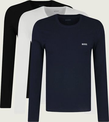 T-shirt męski jesienny BOSS BLACK ze sklepu: Gomez Fashion Store w kategorii: T-shirty męskie - zdjęcie 874714-BD9-10338_BW231M000026990