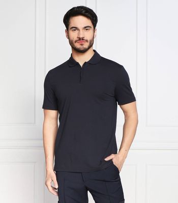 T-shirt męski casual HUGO ze sklepu: Gomez Fashion Store w kategorii: T-shirty męskie - zdjęcie 874714-BD9-10338_BU231M000177405