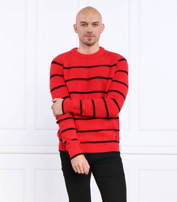 Sweter męski HUGO ze sklepu: Gomez Fashion Store w kategorii: Swetry męskie - zdjęcie 874714-BD9-10338_BU231M000189693