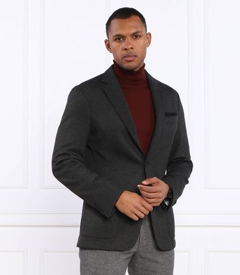 Marynarka męska elegancka BOSS BLACK ze sklepu: Gomez Fashion Store w kategorii: Marynarki męskie - zdjęcie 874714-BD9-10338_BB231M000124021