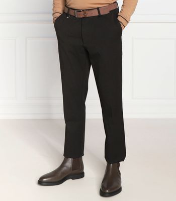 Spodnie męskie jesienne casual BOSS BLACK ze sklepu: Gomez Fashion Store w kategorii: Spodnie męskie - zdjęcie 874714-BD9-10338_BB231M000139001