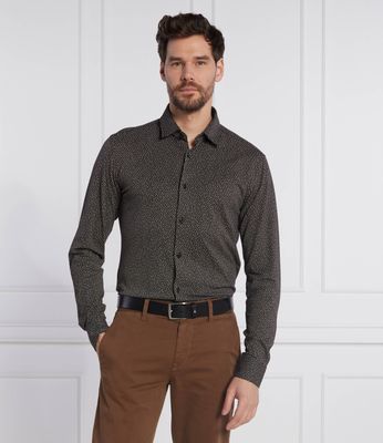 Koszula męska z klasycznym kołnierzykiem BOSS BLACK ze sklepu: Gomez Fashion Store w kategorii: Koszule męskie - zdjęcie 874714-BD9-10338_BB231M000155002