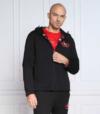 Kurtka męska na jesień BOSS BLACK ze sklepu: Gomez Fashion Store w kategorii: Kurtki męskie - zdjęcie 874714-BD9-10338_BB231M000222001