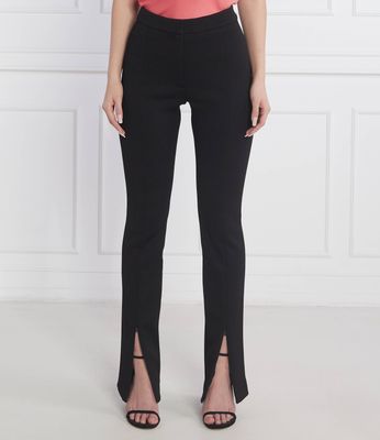 Spodnie damskie na wiosnę HUGO ze sklepu: Gomez Fashion Store w kategorii: Spodnie damskie - zdjęcie 874714-BD9-10338_BU231W000093001