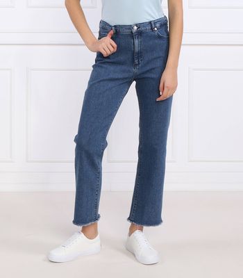 Jeansy damskie wiosenne HUGO ze sklepu: Gomez Fashion Store w kategorii: Jeansy damskie - zdjęcie 874714-BD9-10338_BU231W000117430