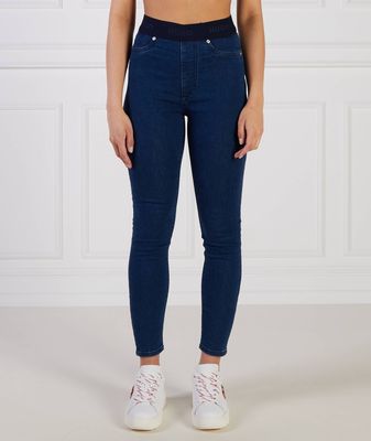 Spodnie damskie casualowe HUGO ze sklepu: Gomez Fashion Store w kategorii: Spodnie damskie - zdjęcie 874714-BD9-10338_BU231W000118425